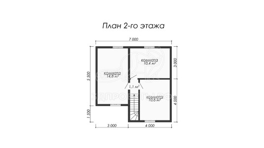 3d проект ДКW044 - планировка