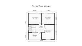 3d проект ДКW045 - планировка