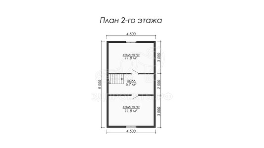3d проект ДКW050 - планировка