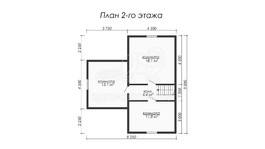 3d проект ДКW054 - планировка
