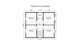 3d проект ДКW057 - планировка