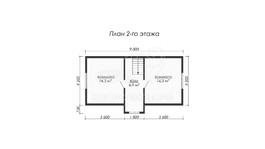 3d проект ДКW061 - планировка