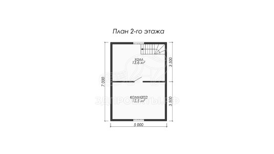 3d проект ДКW067 - планировка