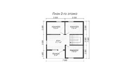 3d проект ДКW076 - планировка