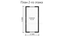 3d проект ДКW084 - планировка