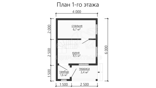3d проект ДКW094 - планировка