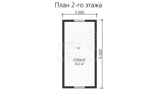 3d проект ДКW094 - планировка