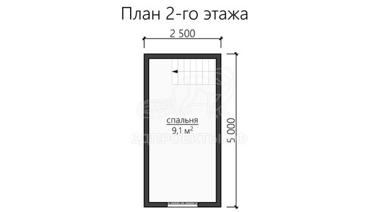 3d проект ДКW095 - планировка