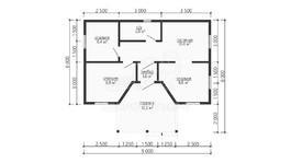 3d проект ДКW103 - планировка