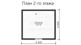 3d проект ДКW104 - планировка