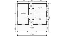 3d проект ДКW118 - планировка