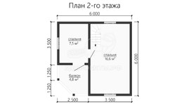 3d проект ДКW121 - планировка