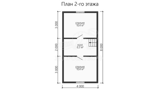 3d проект ДКW132 - планировка