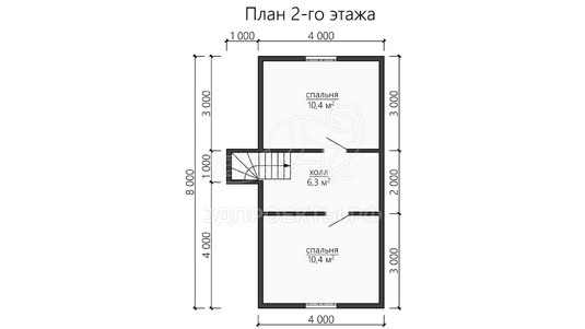 3d проект ДКW133 - планировка