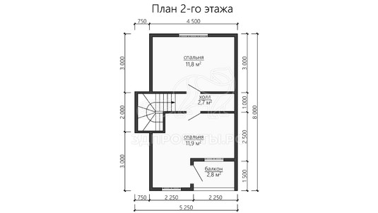 3d проект ДКW142 - планировка