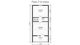 3d проект ДКW147 - планировка