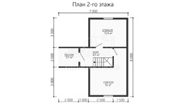 3d проект ДКW151 - планировка