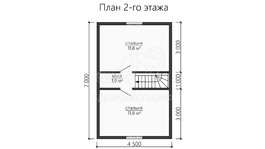 3d проект ДКW152 - планировка