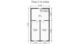 3d проект ДКW161 - планировка