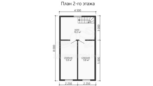 3d проект ДКW161 - планировка