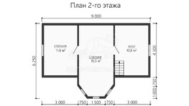 3d проект ДКW162 - планировка
