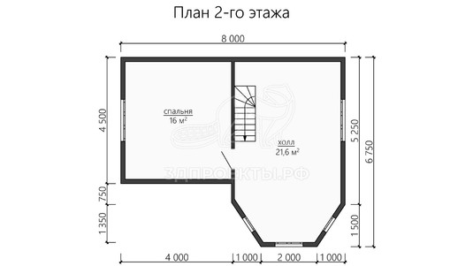 3d проект ДКW164 - планировка
