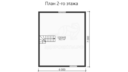 3d проект ДКW167 - планировка