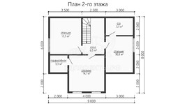 3d проект ДКW177 - планировка