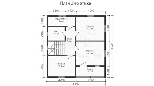 3d проект ДКW183 - планировка