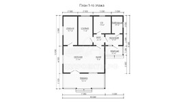 3d проект ДКW190 - планировка