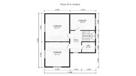 3d проект ДКW207 - планировка