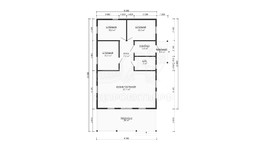 3d проект ДКW212 - планировка