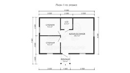 3d проект ДКW213 - планировка