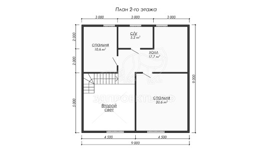 3d проект ДКW214 - планировка