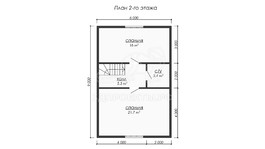 3d проект ДКW217 - планировка