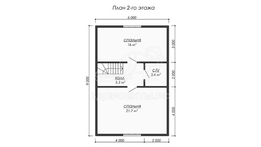 3d проект ДКW217 - планировка