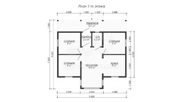 3d проект ДКW220 - планировка