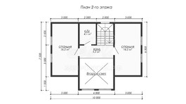 3d проект ДКW224 - планировка