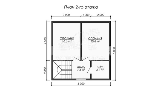 3d проект ДКW227 - планировка