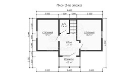 3d проект ДКW236 - планировка