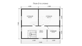 3d проект ДКW254 - планировка