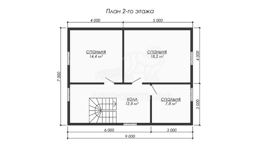 3d проект ДКW254 - планировка