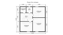 3d проект ДКW257 - планировка