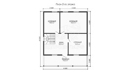 3d проект ДКW260 - планировка