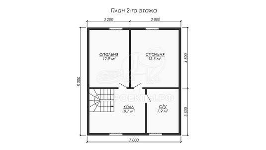 3d проект ДКW270 - планировка