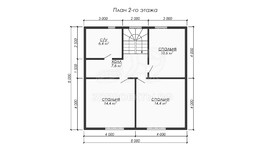 3d проект ДКW271 - планировка