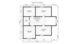 3d проект ДКW274 - планировка