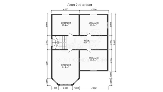 3d проект ДКW275 - планировка