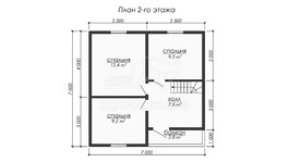 3d проект ДКW276 - планировка