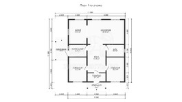 3d проект ДКW279 - планировка